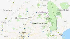 Check spelling or type a new query. Google Map Of The Kruger National Park