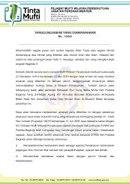 Agama islam diturunkan oleh allah swt sebagai satu sistem dalam kehidupan manusia. Tinta Mufti Bil Pejabat Mufti Wilayah Persekutuan Facebook