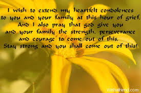 Thinking of you, your mother and your family as you light the kinara. solo quería que supieras que sigo pensando en ti y en tu familia. writing tip: Condolence Messages