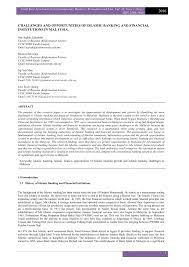 In discussing tabung haji prospects, it would be useful to first analyze the future directions of islamic financial system in malaysia and its readiness in meeting future challenges. Pdf Challenges And Opportunities Of Islamic Banking And Financial Institutions In Malaysia