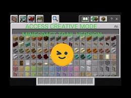 Put on a play · 4. How To Hack Minecraft Trial Get Access To Creative Mode Youtube Creative Hacks Creative Minecraft