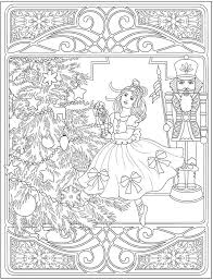 Creative Haven The Nutcracker Designs Coloring Book 5 Sample Pages Christmas Coloring Pages Coloring Pages Christmas Coloring Sheets