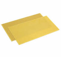 2mm Yellow Fiberglass Sheet Epoxy Resin G10 FR4 300MM x 200MM 1 Sheet