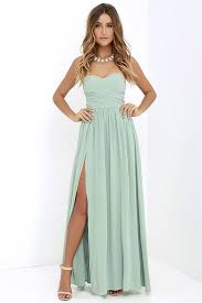Moonlight Serenade Sage Green Strapless Maxi Dress Sage Bridesmaid Dresses Mint Bridesmaid Dresses Bridesmaid Dresses Dusty Sage