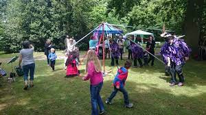 Junepole Dancing Fairhaven Garden Green Festival 21 June 2015 Norfolk Broads Beautiful Gardens Fairhaven Water Garden