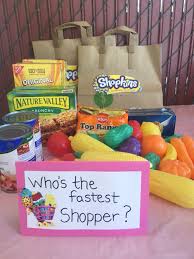 Birthday Party Game Ideas Shopkin Birthday Game Idea Who S The Fastest Shopper See Who Can Bag The Groceries The Fastest Shopkins Birthday Party Shopkins Birthday Shopkins Party