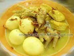 Opor Telor Tahu Food Indonesian Food Recipes