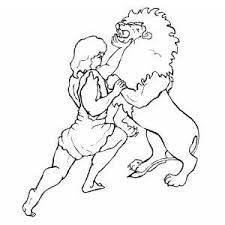 38+ samson coloring pages for printing and coloring. Samson Fighting Lion Coloring Page