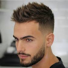 Barber cuts hair on head of client. 900 Men S Hairstyles Ideas Mens Hairstyles Haircuts For Men Hair And Beard Styles