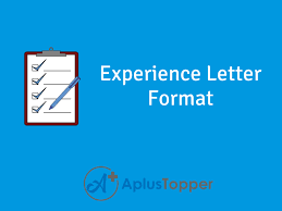 Writing applications is a crucial step in your search for the ideal job. Experience Letter Format Work Experience Letter Samples How To Write Experience Letter A Plus Topper