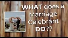WHAT does a Marriage Celebrant DO?! - YouTube