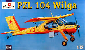 Specs are in the photos. Amodel 7232 1 72 Pzl 104 Wilga Polish Trainer