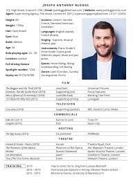 Join millions of others & build your free resume & land your dream job! Acting Cv Template With Example Content Free Microsoft Word