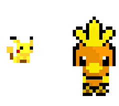 Pokemon perler beads pearler bead patterns perler patterns pixel pokemon art pokemon grille pixel art pixel art minecraft minecraft buildings image pixel art. Pokemon Pixel Art 1 Pikachu And Torchic Minecraft Skin