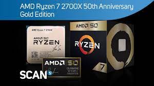 And cheaper than you think! Amd Ryzen 7 2700x 50th Anniversary Gold Edition Youtube
