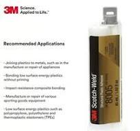 Adhesivo plástico estructural 3M Scotch-Weld DP8005 blanco roto, 45 ml