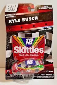 2018 kyle busch m&m's elite available for preorder! Kyle Busch 18 Skittles Wave 8 Darlington Throwback 2018 Nascar Authentics 1 64 Lionel Toyota Skittles Nascar Kyle Busch