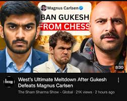 What is this? Nationalist Feelings should not get too much integrated with  sports. : r/chessindia