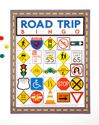 Go back and fill in. Road Trip Bingo Game Free Printable Happiness Is Homemade