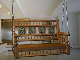 Lakdi Ke Jhoola Indian Wooden Swings Manufacturer Suppliers Exporters In Mumbai India For More Information Co Wooden Swings Indian Home Decor Home Swing