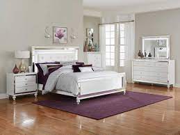 Bedroom and bathroom vanities with drawers can help. Modern White Valentino Bed Set With Led Lights