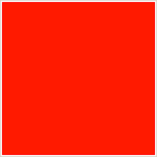 It is one of the three primary colors of light in the rgb color model, along with green and blue. Ff1a00 Hex Color Rgb 255 26 0 Red Scarlet