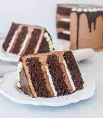 Tuxedo Cake Recipe Cake Filling Recipes Homemade Chocolate Cake Chocolate Mousse Cake Filling