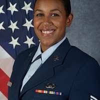 U.S. Army Warrant Officer Amanda Hansen, a human resource