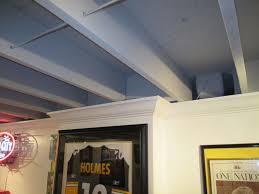 It S Standard Procedure To Painting Your Wall Surfaces A Color While Maintaining The Ceiling Basement Ceiling Basement Ceiling Ideas Cheap Basement Remodeling