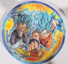 As far as party supplies go, for years they abounded. Amazon Com Dragon Ball Party Plates Cake Birthday Decoration Asian Birthday Boy Blue Goku 6pcs Toys Games