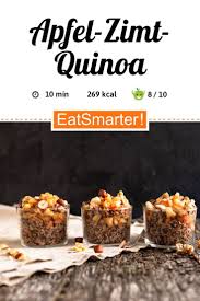 Apfel Zimt Quinoa Rezept In 2020 Rezepte Lecker Fruhstuck Obst