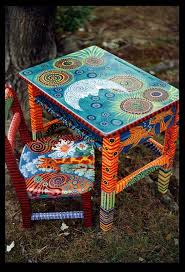 Hand Painted Furniture Ideas By Kreadiy Diy Ideas Boho Furniture Whimsical Painted Furniture Whimsical Furniture