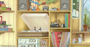 This card has optional greetings: Happy Belated Birthday Dad S Den E Card By Jacquie Lawson