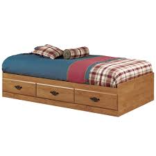 Usually ships within 6 to 10 days. Bed Frame Twin With Storage Matres Image