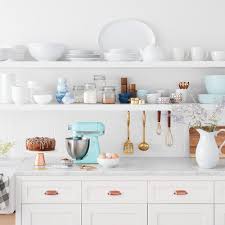Fuel your culinary passion with the revolutionary kitchenaid gold conifer 4.8 l gold conifer ceramic bowl, product number ksm2cb5pgc. White Gold Kitchen Collection Featuring Kitchenaid Artisan Target