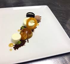 Deconstructed Tiramisu For A Wedding Coming Up In January Mascarpone Panna Cotta Coffee Brulee Black C Dessert Presentation Dessert Plating Gourmet Desserts