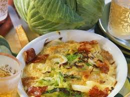 Schinken Weisskohl Gratin Rezept Weisskohl Rezepte Zwiebelgemuse