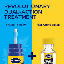 2-in-1 Dual Action Wart Remover Liquid and Cream Kit with Salicylic Acid