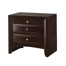 I used a hvlp sprayer. Crown Mark Nightstands Emily B4260 2 Nightstand 3 Drawers From Levy S Appliances Furniture