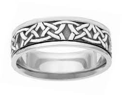 Traditional Celtic Wedding Band Ring In White Gold Http Bit Ly 2nasbm6ce Wedding Ring Bands Celtic Wedding Bands Celtic Band