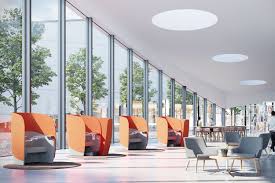 New Acoustic Social Distancing Furniture Solution In 2020 Modern Office Furniture Design Contemporary Office Furniture Furniture