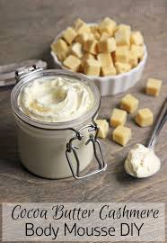 Cocoa Butter Cashmere Body Mousse Diy Soap Queen Homemade Body Butter Diy Body Butter Body Butters Recipe