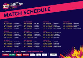 Icc men's cricket t20 world cup 2021 schedule: Pdf Icc T20 World Cup 2021 Schedule Download Time Table Fixture