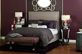 Deep Plum Colors With High End Lavish Touches Within Every Piece Of The Room A Socialite Styled Room Indeed Find Out Burgundy Bedroom Home Home Bedroom