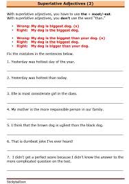 Esl Grammar Worksheets Review Of Superlative Adjectives For Beginners Digit Esl Grammar Worksheets For Beginners Worksheets Easy Math Puzzles For Kids Quick Math Questions And Answers Graphing Linear Equations In Two Variables