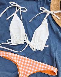 Bikini Top Sewing Pattern Pdf Women S Triangle Bikini Top Etsy Bikini Top Pattern Womens Triangle Bikini Swimwear Sewing Patterns