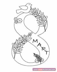 8 Mart Boyama Sayfasi Once Okul Oncesi Ekibi Forum Sitesi Biz Bu Isi Biliyoruz Boyama Sayfalari Anneler Gunu Elisi 3d Kartlari