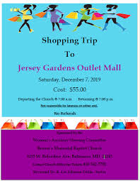 Maybe you would like to learn more about one of these? Shopping Trip To Jersey Gardens Outlet Mall Brown S Memorial Baptist Church