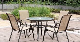 Backyard Creations 5 Piece Solano Dining Set At Menards Patio Furniture Chairs Patio Furniture Outdoor Chairs