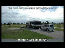 At almost 11,500 acres with more than a dozen natural wildlife habitats, this park is popular with naturalists as well as outdoor enthusiasts. Jonathan Dickinson State Park Florida Campsite Photos Florida City State Parks Sarasota Fl